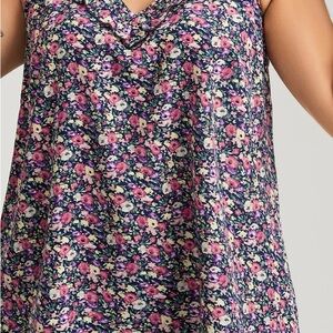 Bloomchic Floral Women's Tank Top